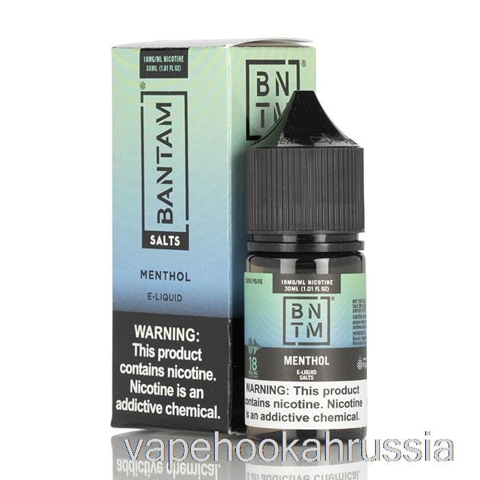 Соли для вейпа с ментолом - Bantam Vape - 30мл 18мг